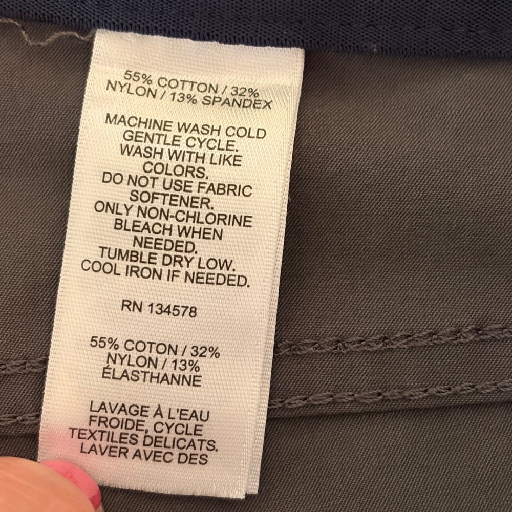 Vineyard Vines Mens Golf On The Go Pant 34x30 Gray Performance Stretch Chino - Picture 4 of 5